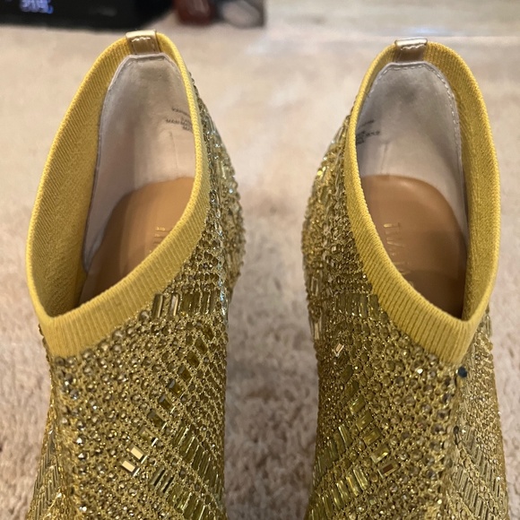 GOLD  MESH BOOTIES - Picture 4 of 6